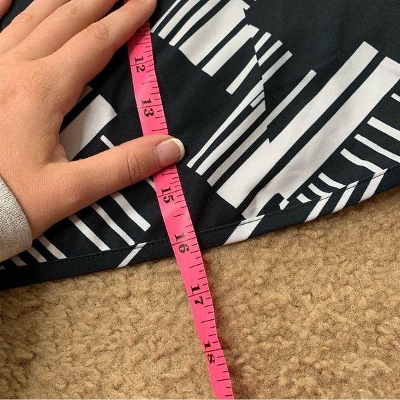 Slazenger golf black white print skort - Picture 7 of 8